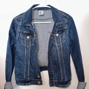 Dark Wash Blue Jean Denim Jacket